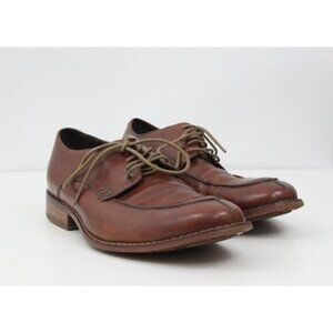 Cole Haan Men Shoes Oxford Split Toe C09022 Leather Brown Size 7.5